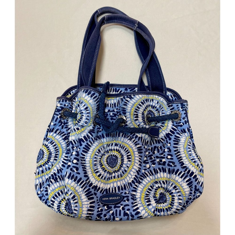 Vera Bradley Limited Edition Van Gogh Starry Night Blue Tote Handbag